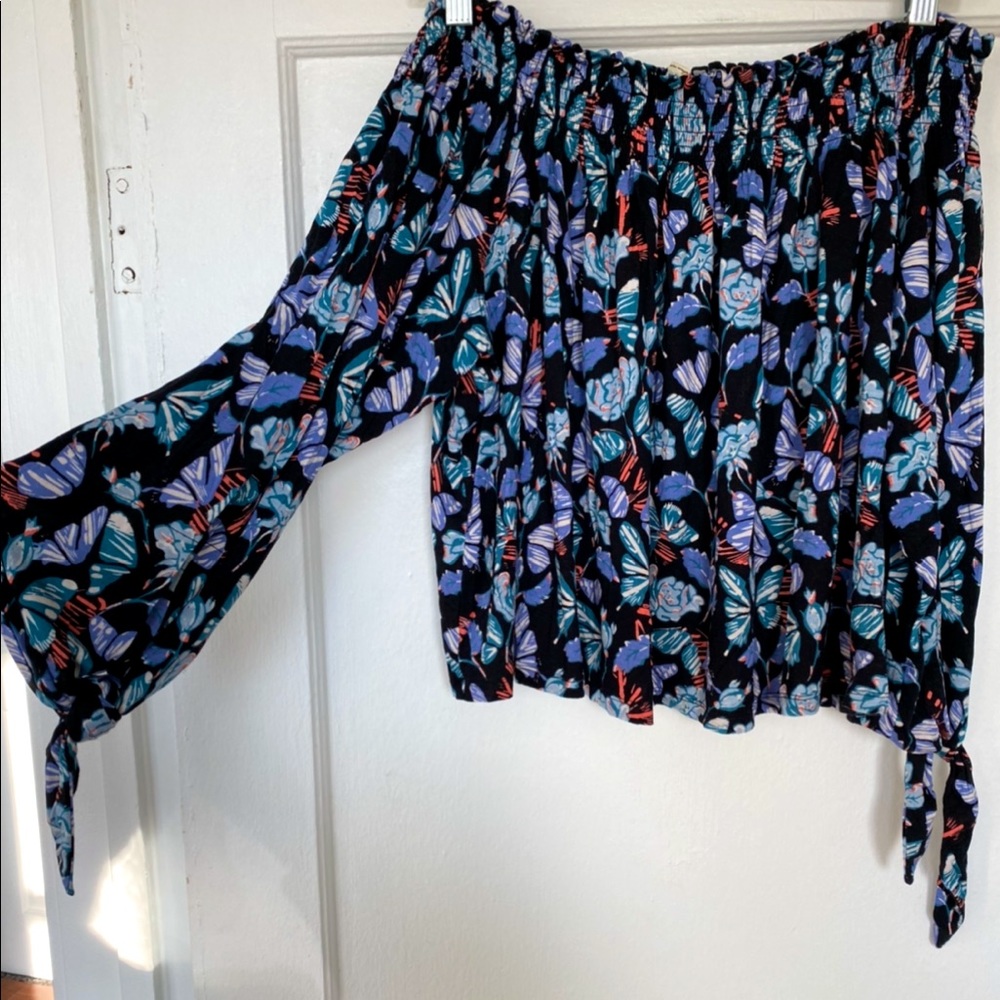 Free People off the shoulder flowy top